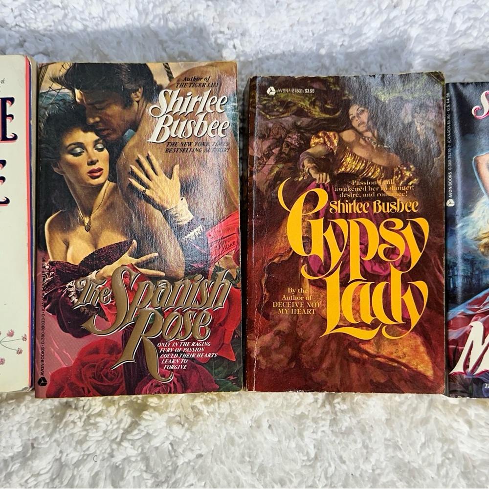 The Spanish Rose and Gypsy Lady Books
